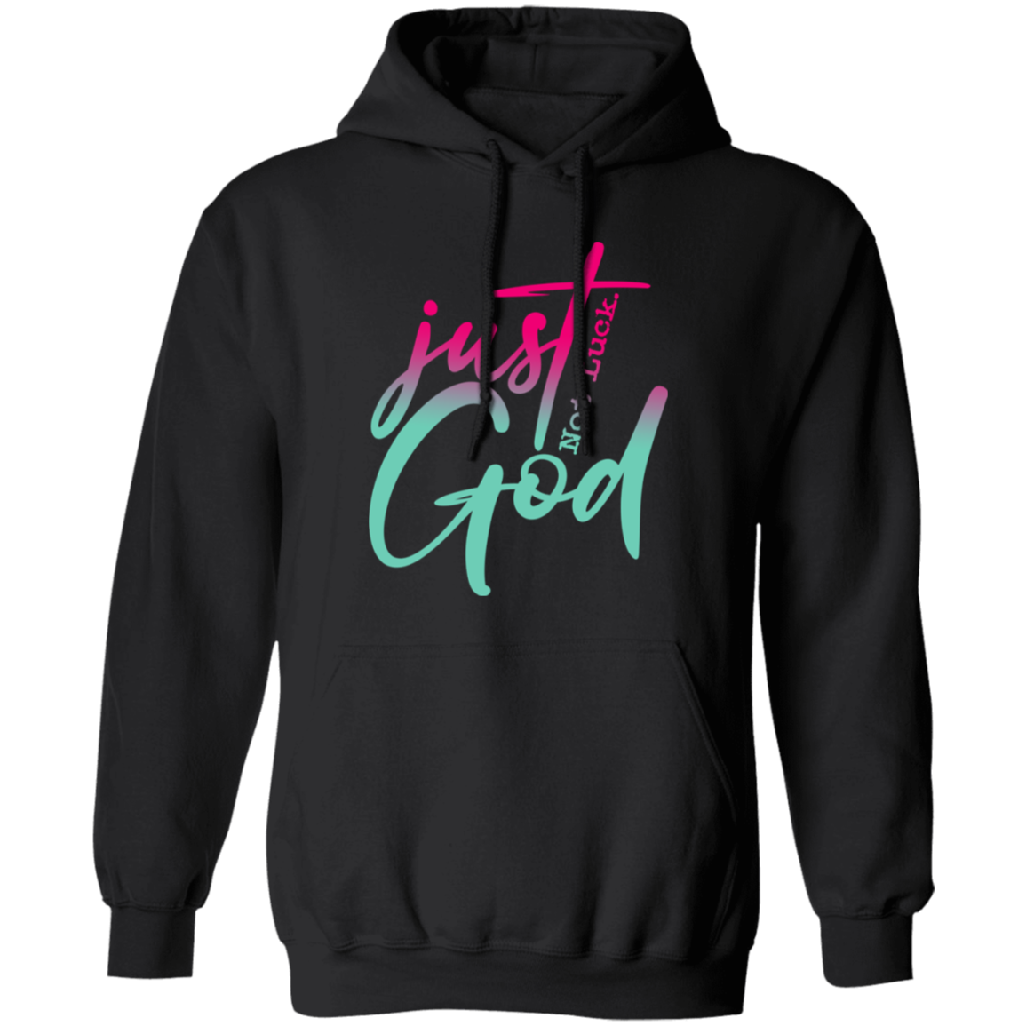 Just God Sweatshirt (ombre)