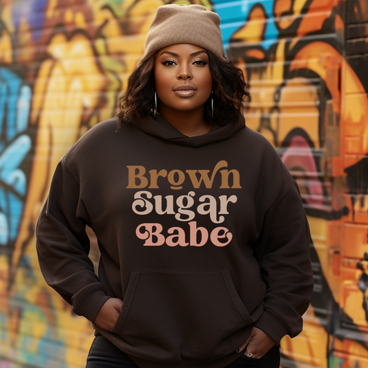 Brown Sugar Babe Pullover Sweatshirt